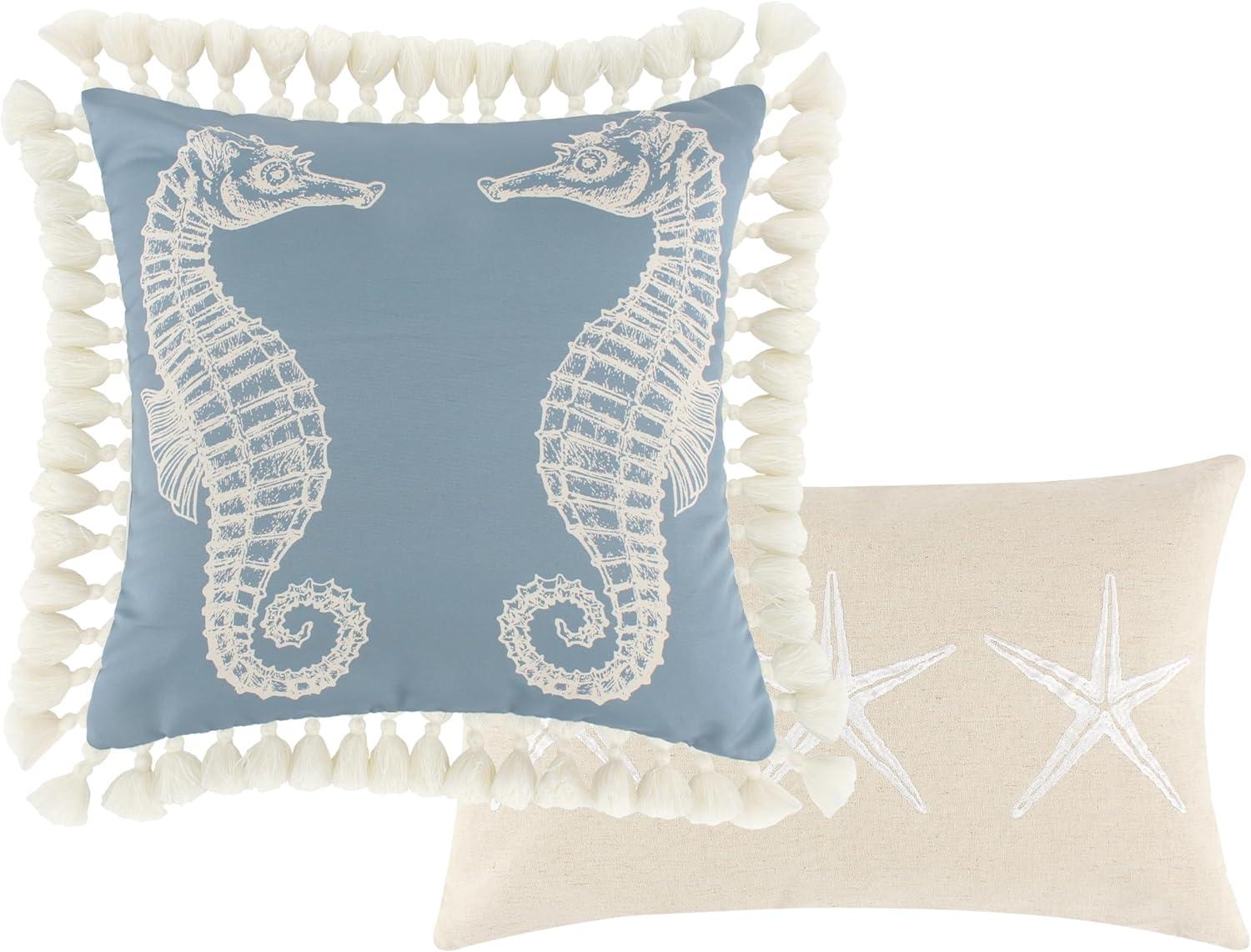 Atlantis Reversible Quilt Set with Throw Pillows