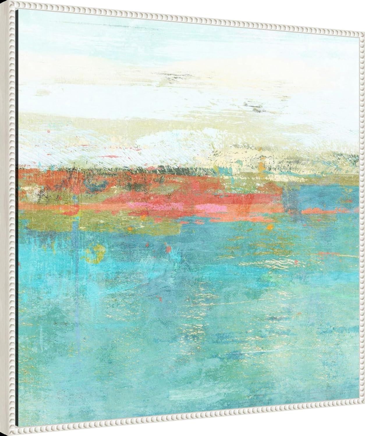 Amanti Art August Haze by Suzanne Nicoll Canvas Wall Art Print Framed 30 x 30