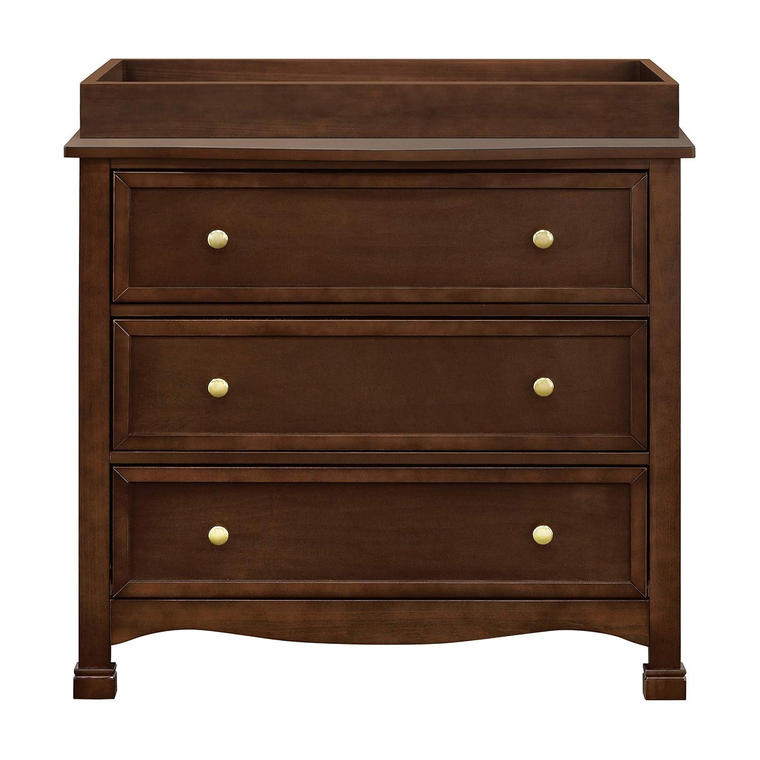 Kalani Espresso 3-Drawer Nursery Dresser