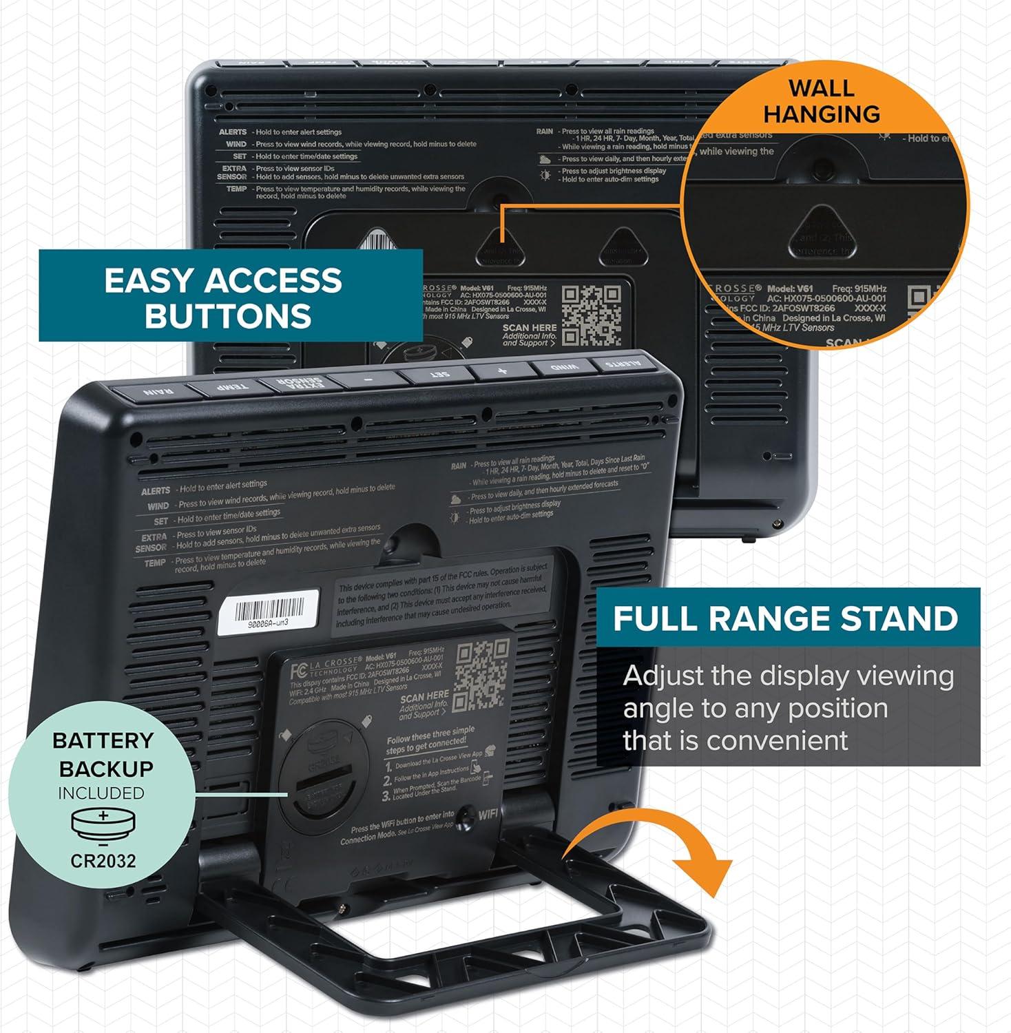 Wireless Wifi Professional Weather Station