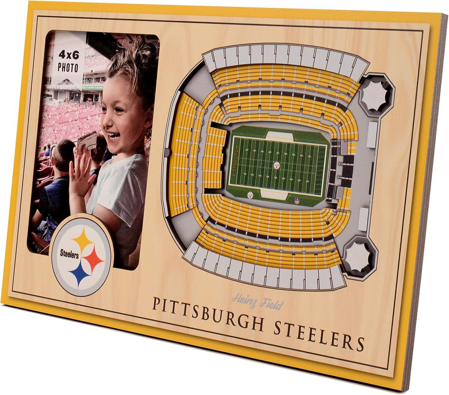 Pittsburgh Steelers Heinz Field 3D Layered Picture Frame