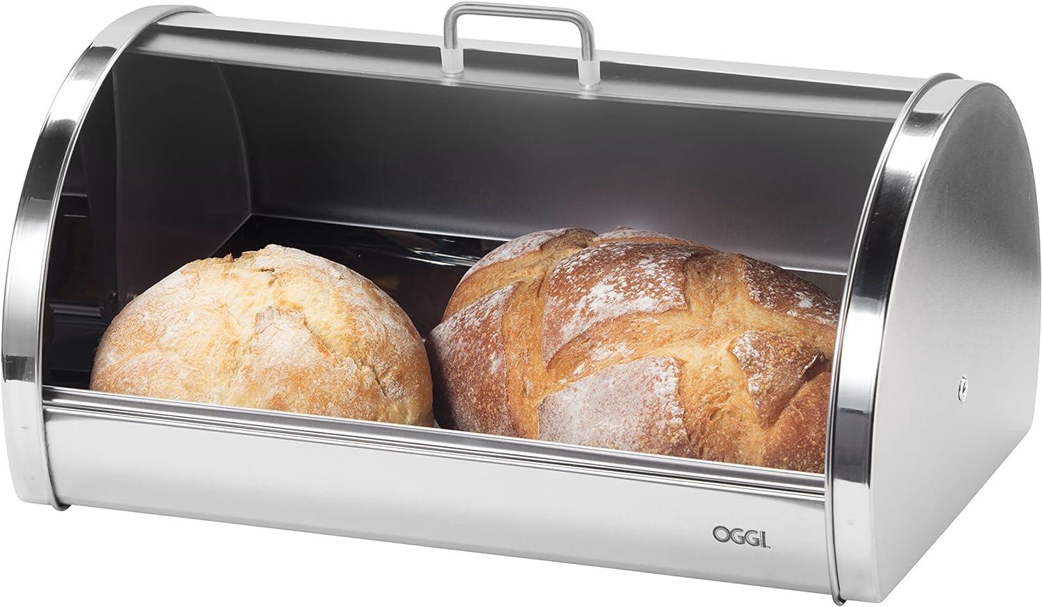 OGGI OGGI Neat Bread Box with Frosted Lid