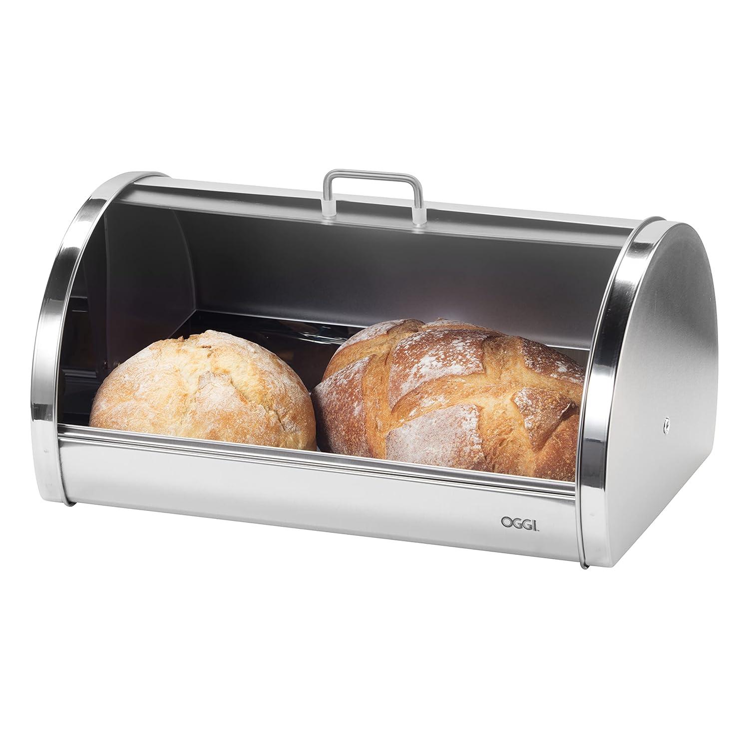 OGGI OGGI Neat Bread Box with Frosted Lid