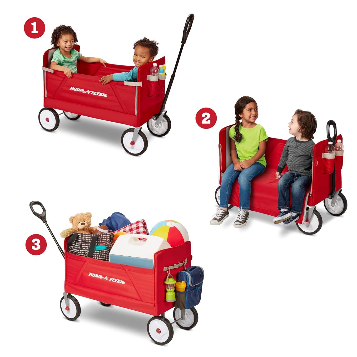 RADIO FLYER 3-IN-1 EZ FOLD WAGON