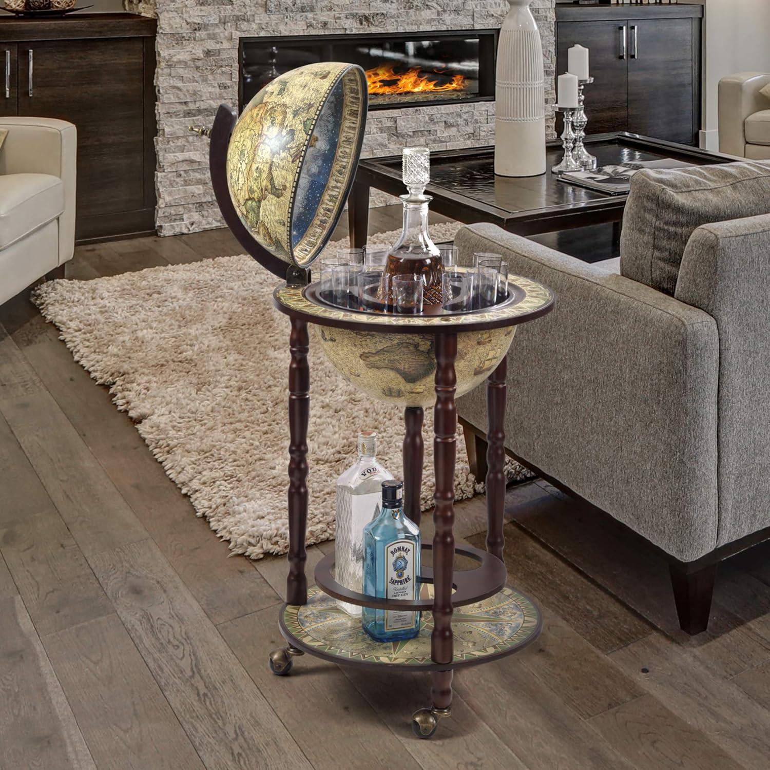 Design Toscano Crema Durata Replica Globe Bar