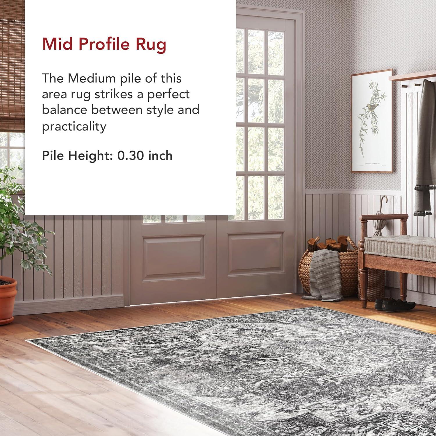 Nuloom Maryanne Transitional Medallion Indoor Area Rug