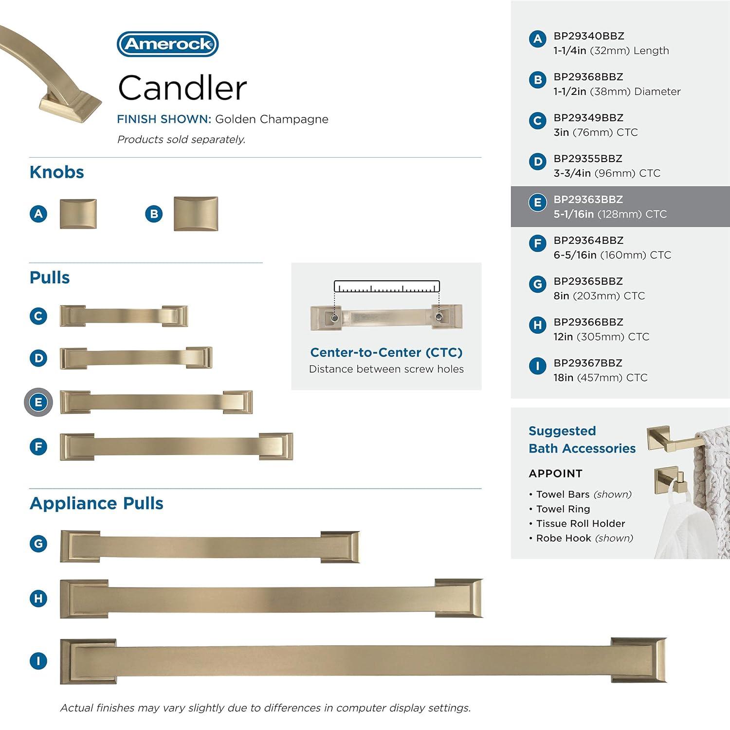Amerock Candler Center to Center Arch Pull