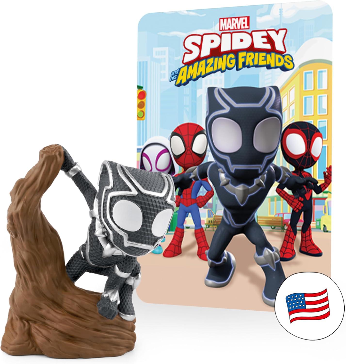 Tonies Marvel: Spidey & His Amazing Friends Black Panther Audio Play Figurine