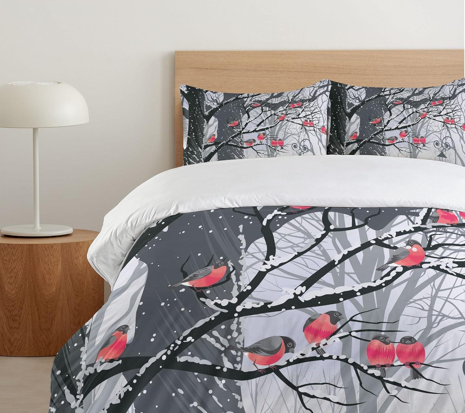 Cottage Americana Floral Duvet Cover Set