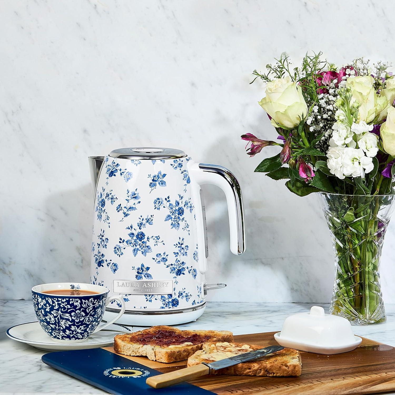 Laura Ashley Stainless Steel Jug Kettle