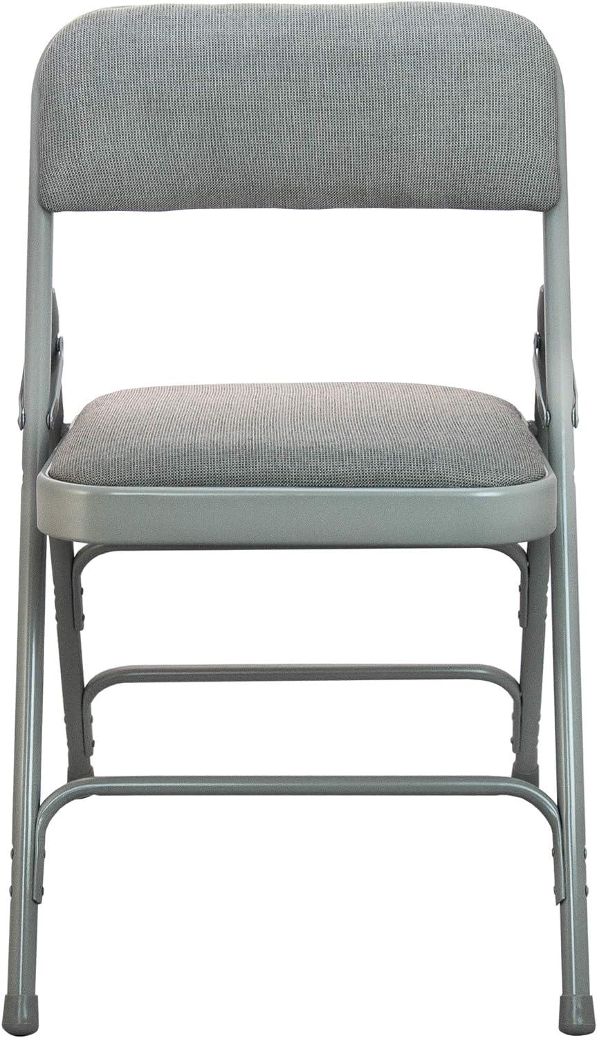 Flash Furniture Advantage Padded Metal Folding Chair - Fabric Seat