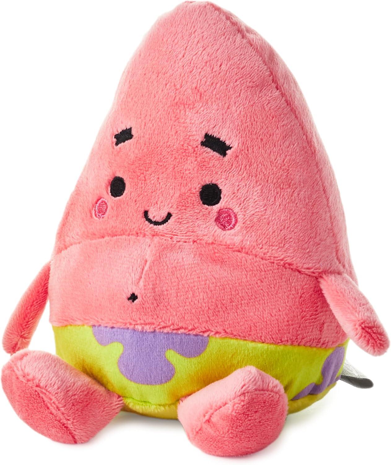 Hallmark Better Together Nickelodeon Magnetic Plush (Spongebob and Patrick) 5.75" Stuffed Toys, Easter Gifts for Kids
