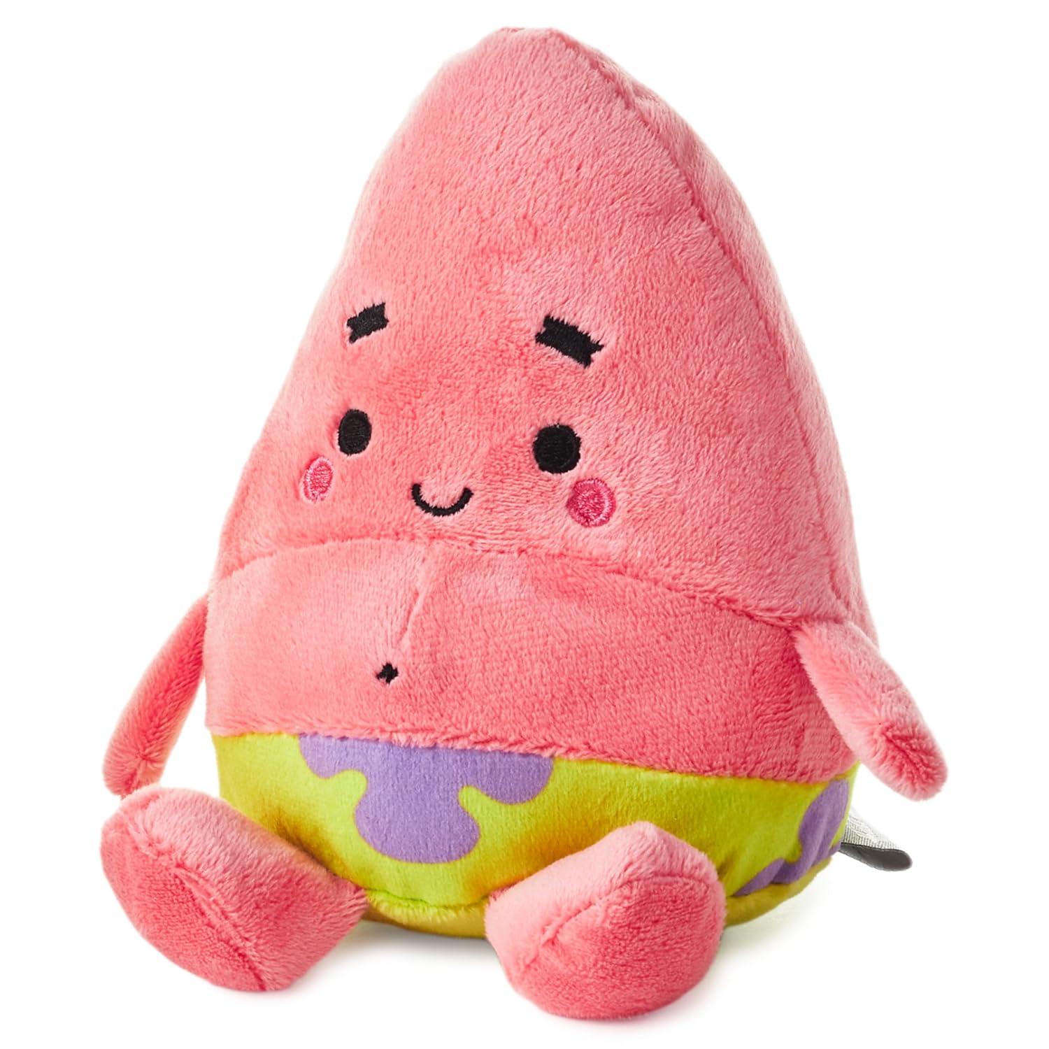 Hallmark Better Together Nickelodeon Magnetic Plush (Spongebob and Patrick) 5.75" Stuffed Toys, Easter Gifts for Kids
