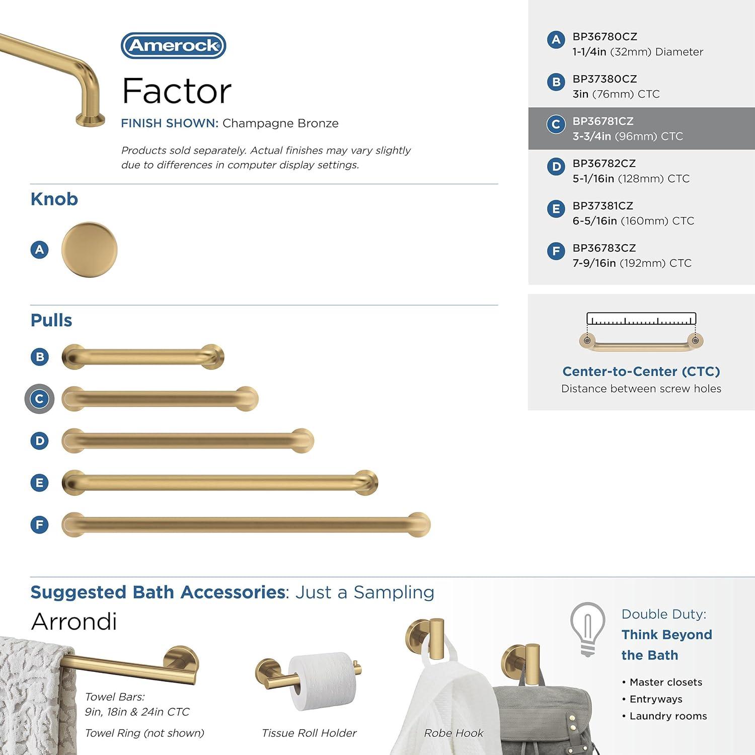 Factor 3 3/4" Center To Center Arch Pull