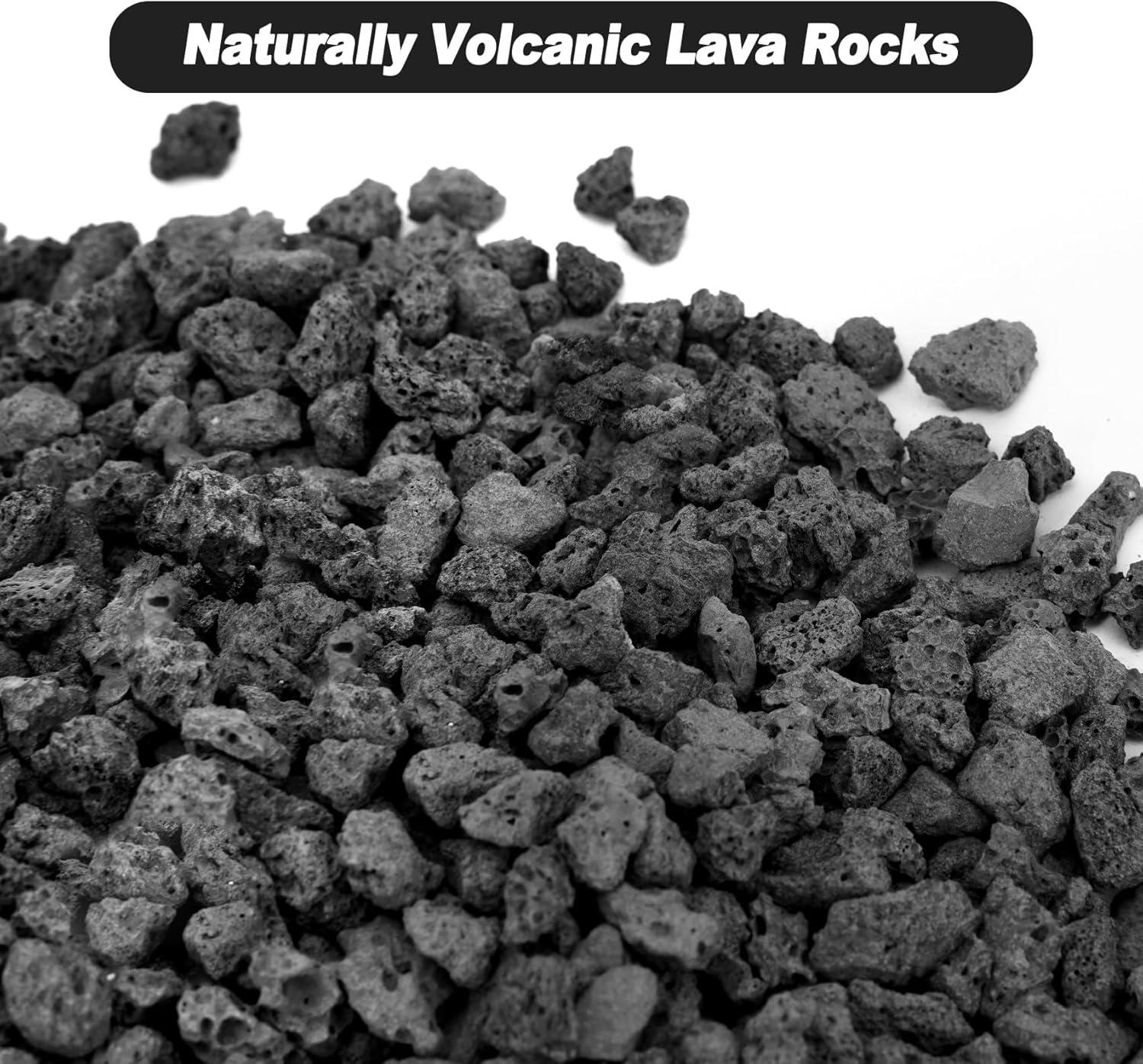 American Fireglass Lava Rock - 10 lbs.