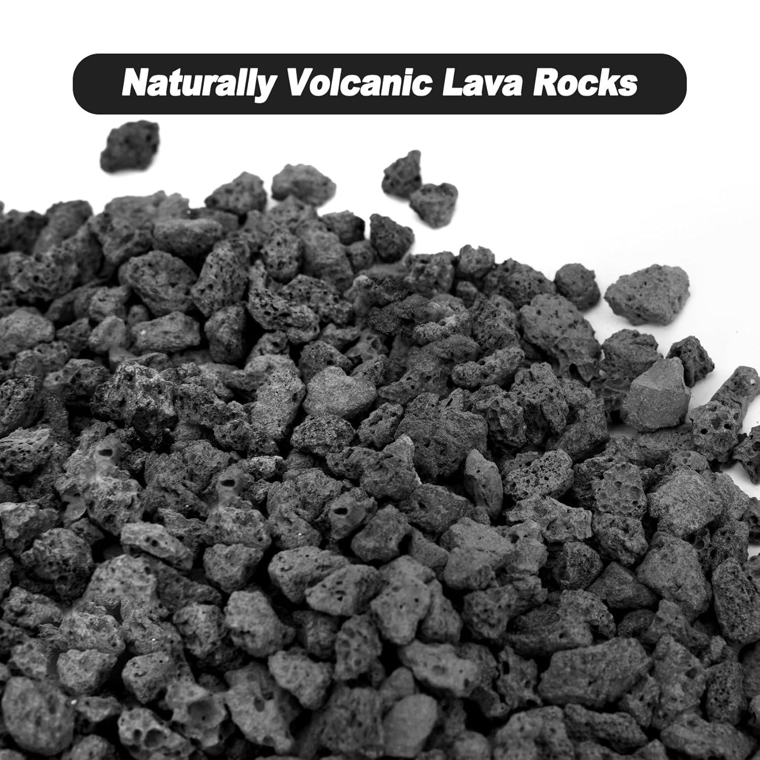 American Fireglass Lava Rock - 10 lbs.