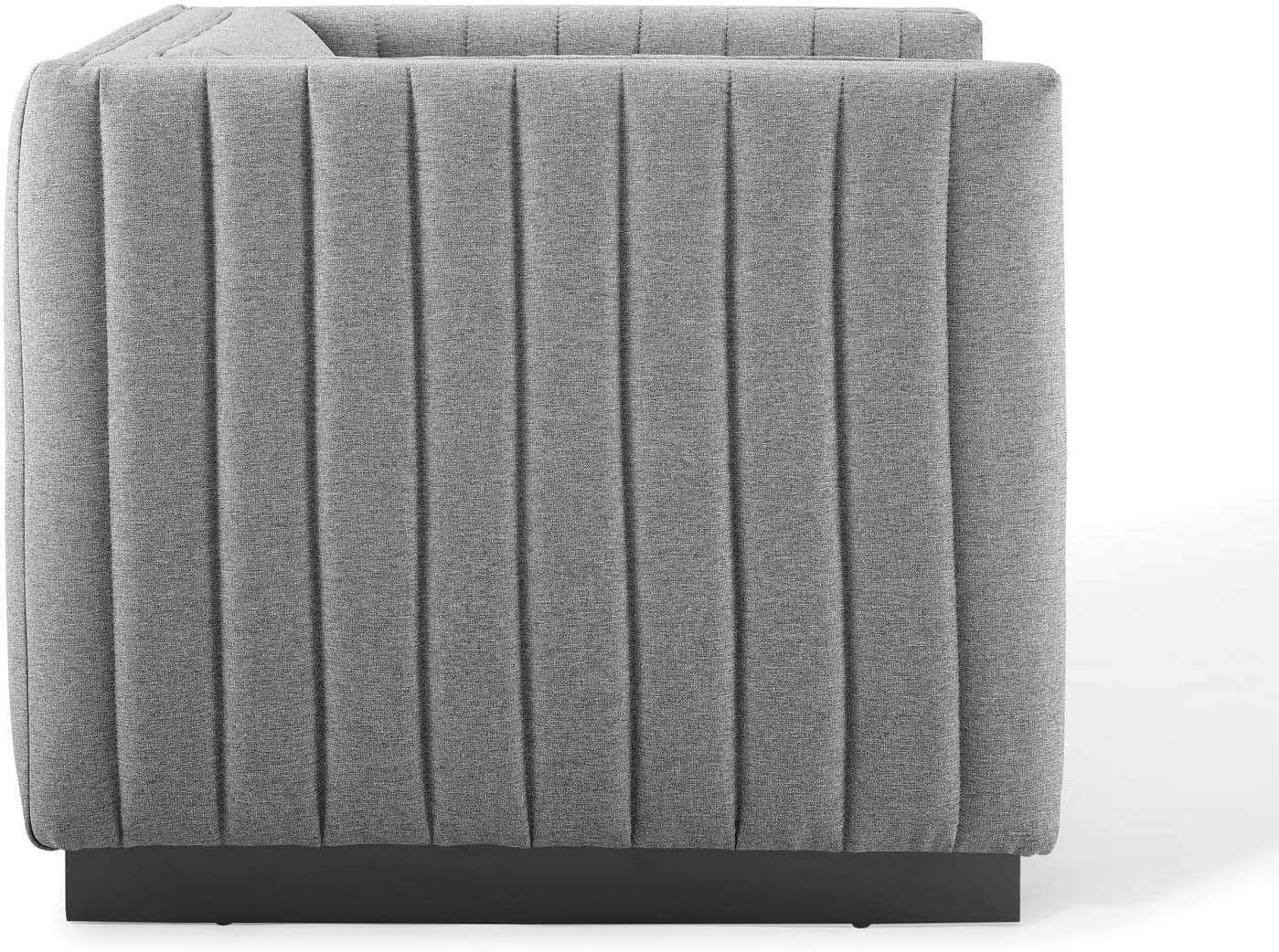 Modway Conjure Channel Tufted Performance Velvet Accent Armchair