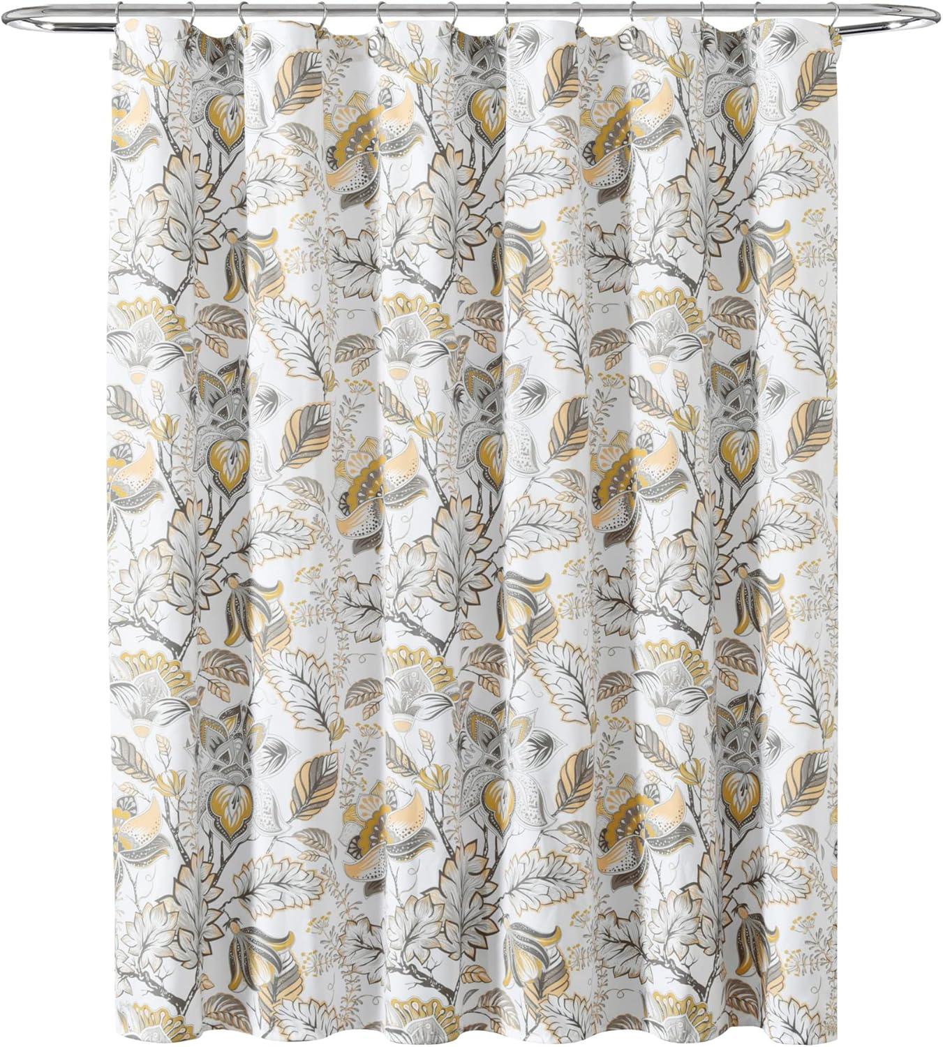 Lush Decor Floral Shower Curtain