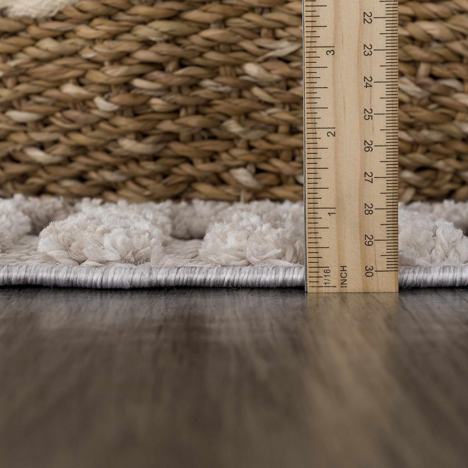 Hauteloom Rectangle Area Rug   Charcoal