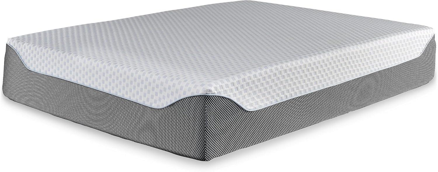 Signature Design by Ashley Chime Ultra Plush Charcoal Infused Memory Foam Mattress