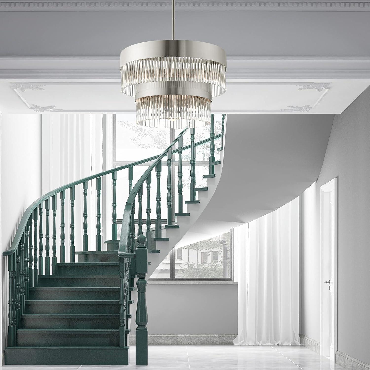 Livex Lighting Norwich 4 - Light Chandelier in  Soft Gold