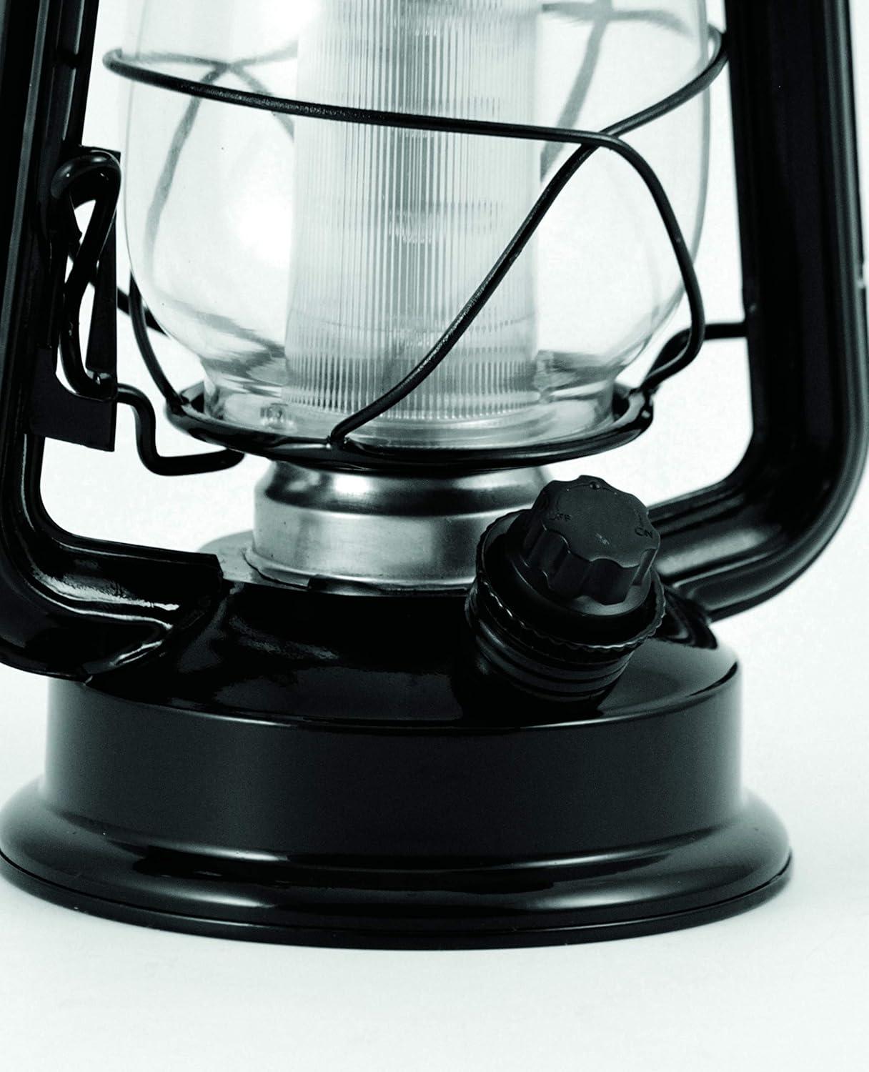 NORTHPOINT 190495 12-LED Lantern Vintage Style (Chimney Soot)