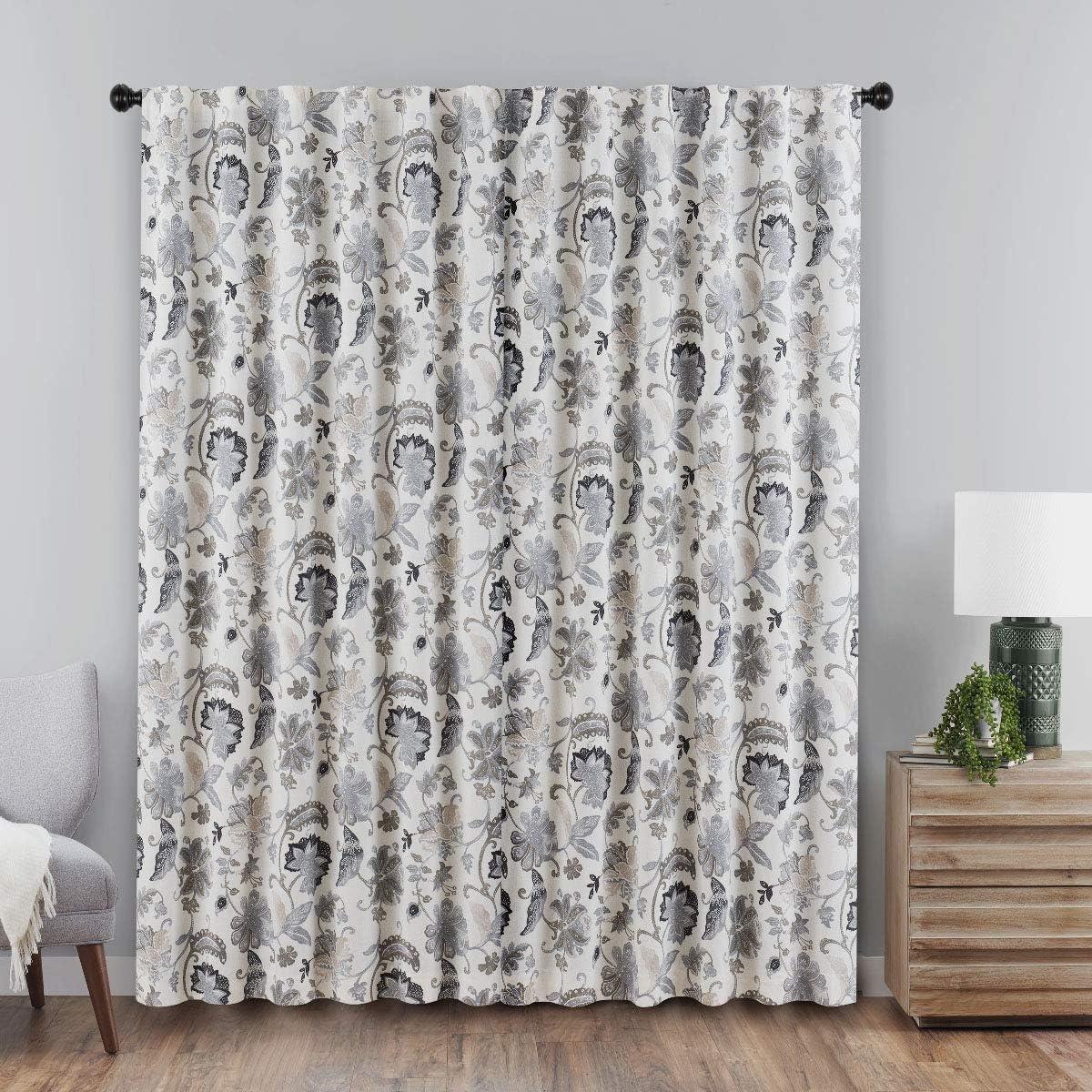 Nina Polyester Blackout Curtain Panel