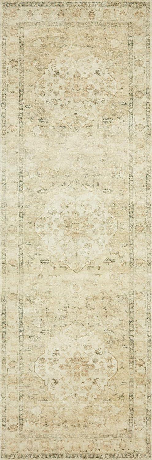 Loloi II Rosette Oriental Sand / Ivory Area Rug