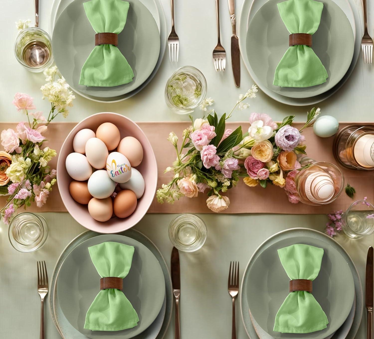 Poly Cotton Enrich Twill Cloth Napkins (Set of 12)