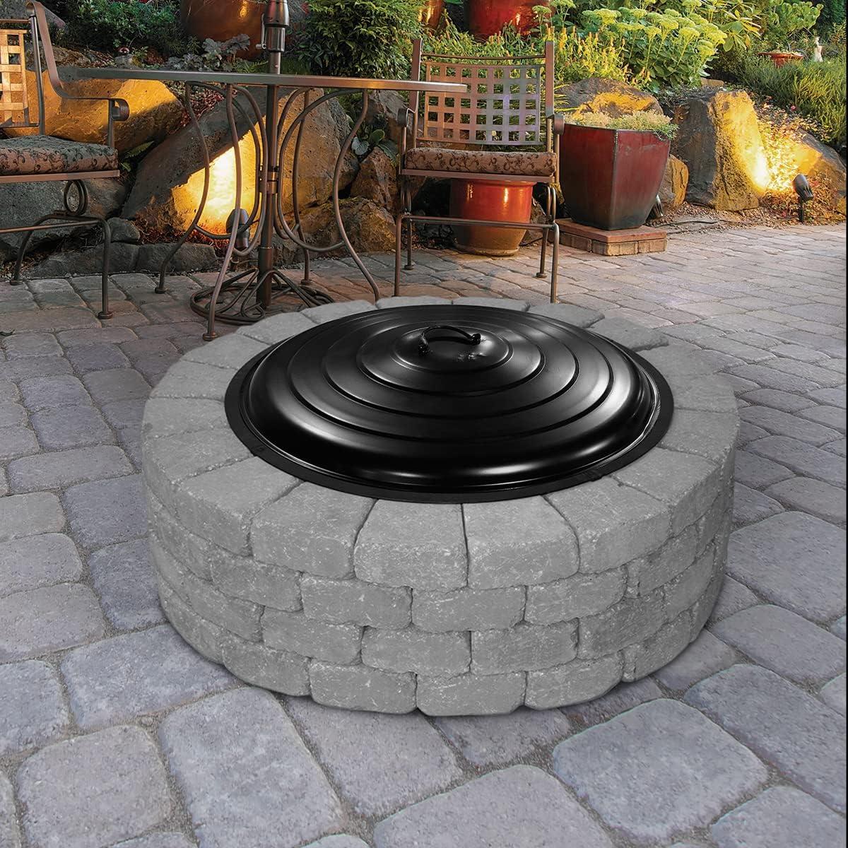 Blue Sky Outdoor Living 31" Heavy Duty Round Fire Pit Lid,