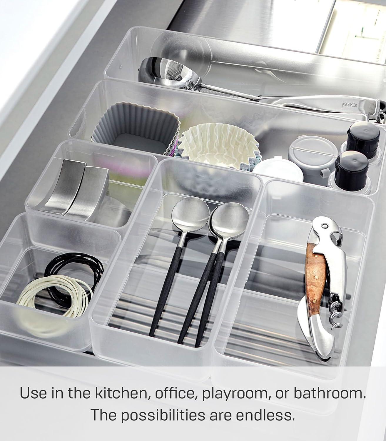 Yamazaki Home Yamazaki Home Stackable Organizers [Set Of 2] - Four Sizes, Small