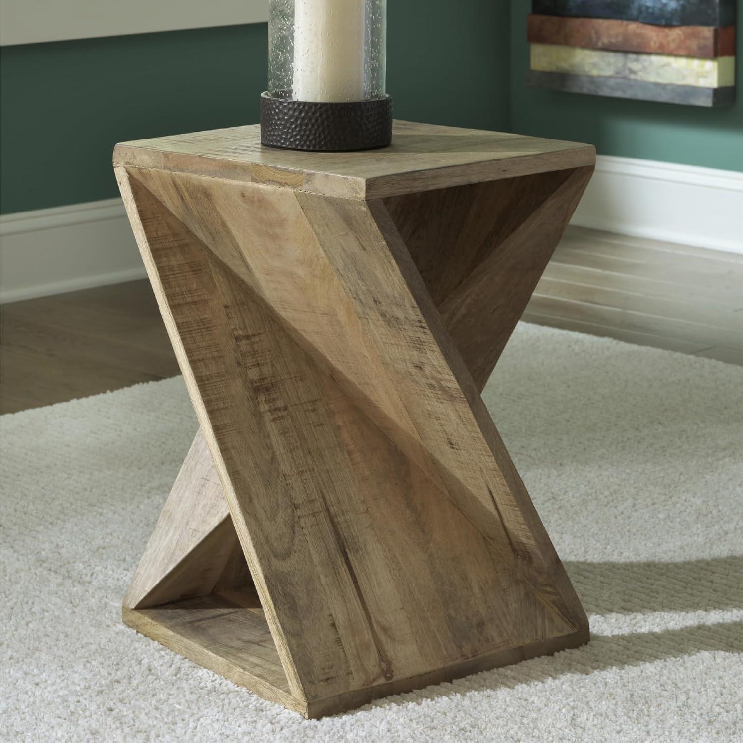 Millwood Pines Edu Solid Wood End Table