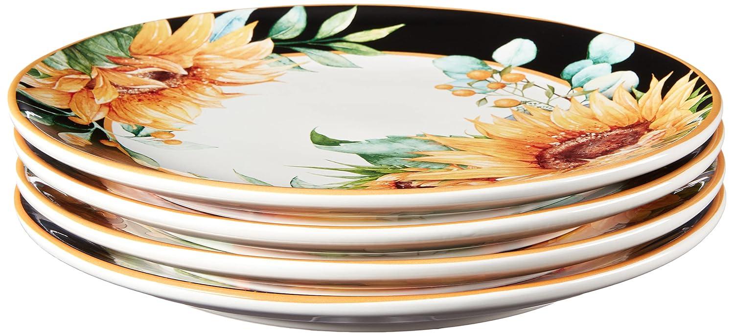 Certified International Certified International Sunflower Fields Set/4 Dinner Plate (Set of 4)