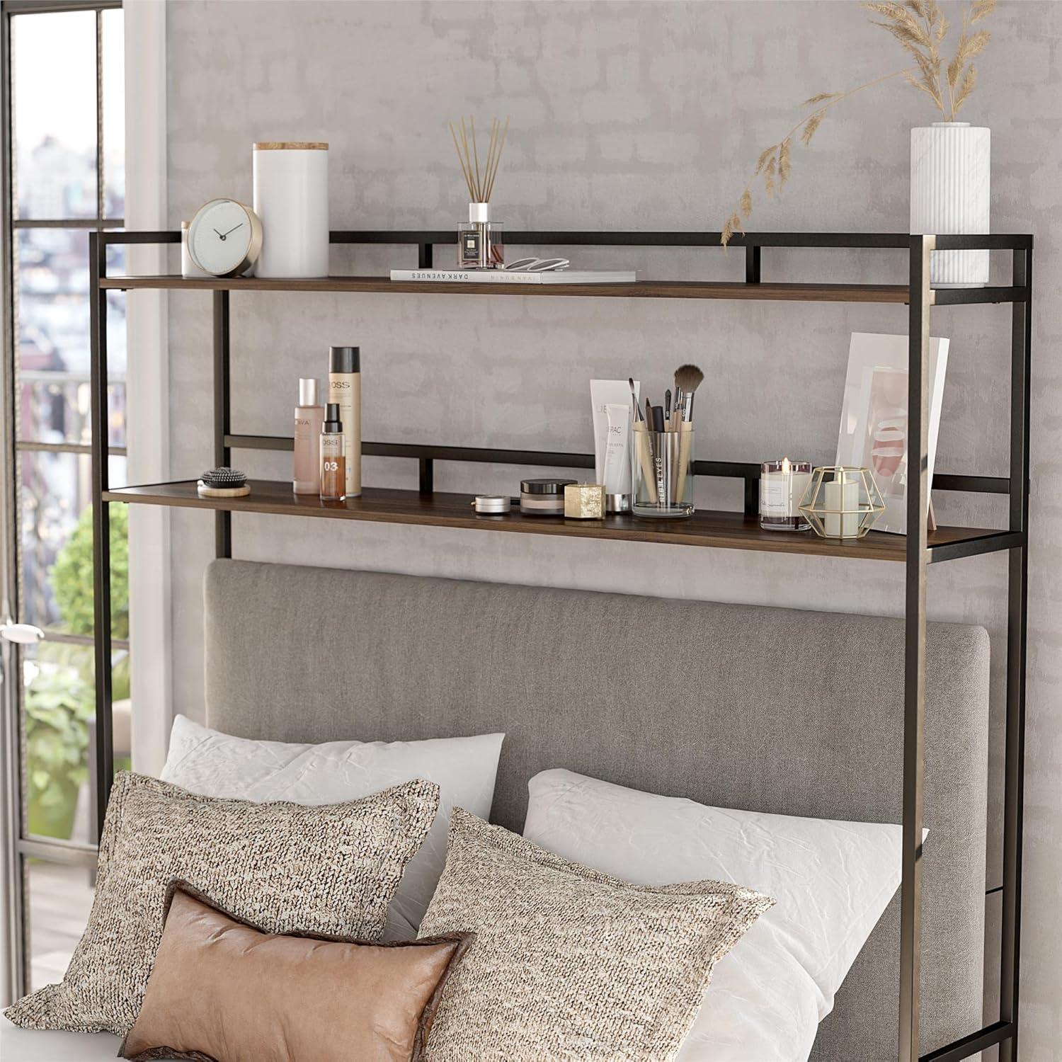 Novogratz Beverly Over-The-Bed Storage Shelves for Twin & XL Twin Beds