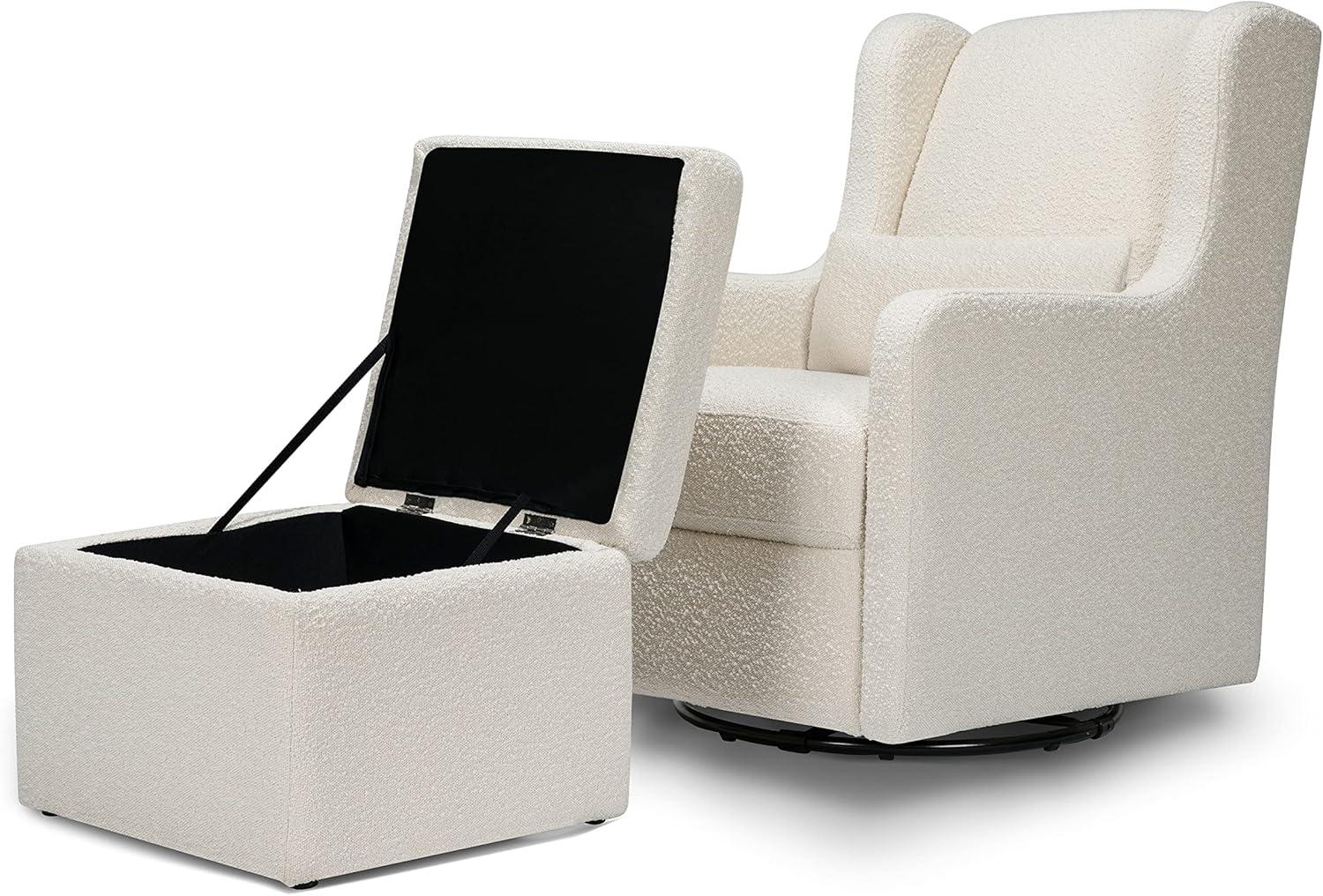 Adrian Swivel Glider and Ottoman