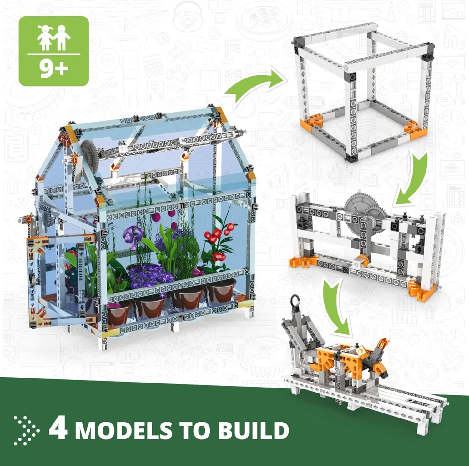 Engino- STEM Toys, Construction Toys for Kids 9+, Botanic Laboratory