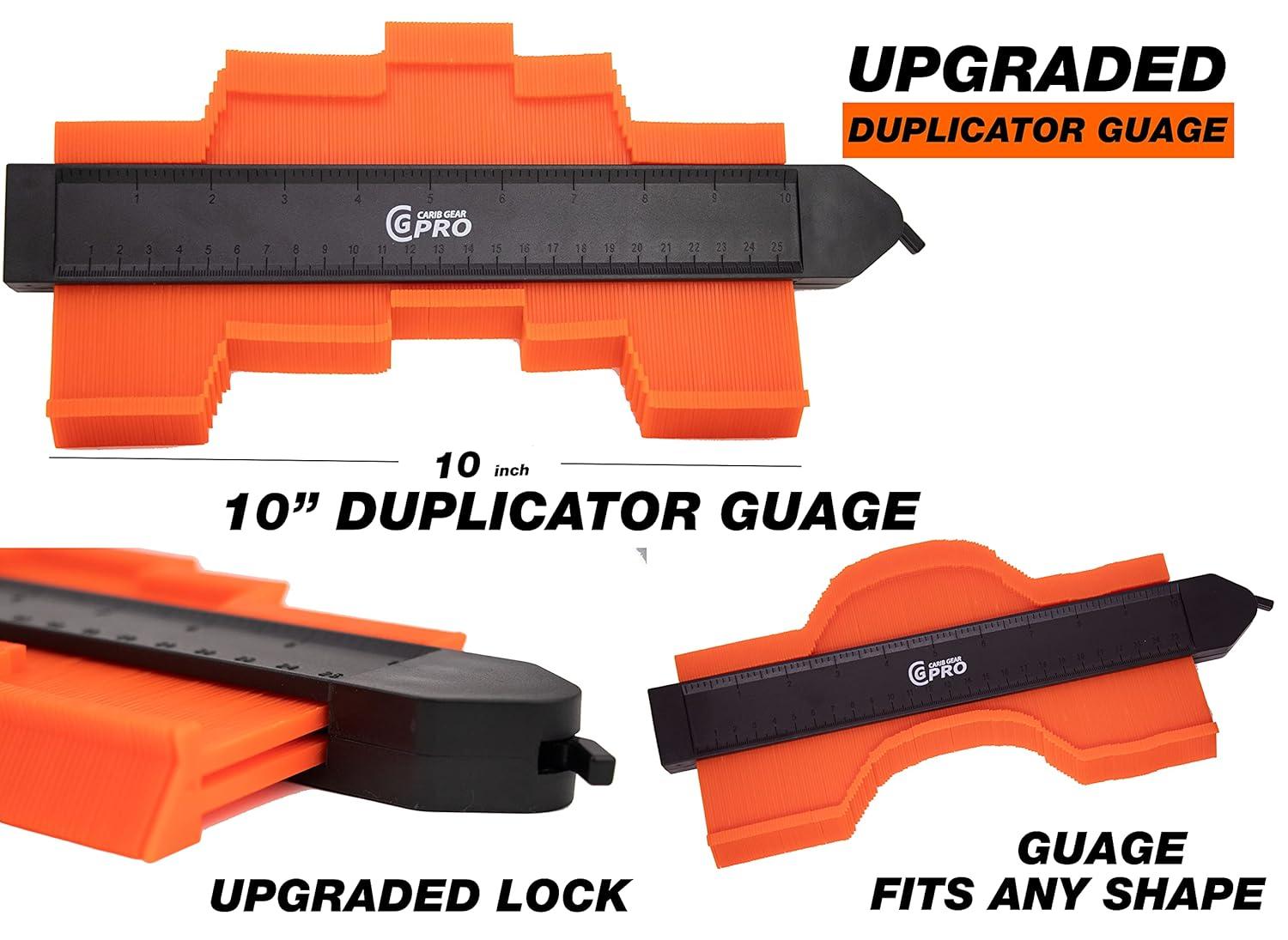 Vinyl Floor Installation Kit | 44-Piece laminate Wood Flooring Tools with 40 Spacers | Heavy Duty Pull Bar and Tapping Block | Fiberglass Handle Mallet & Contour Gauge