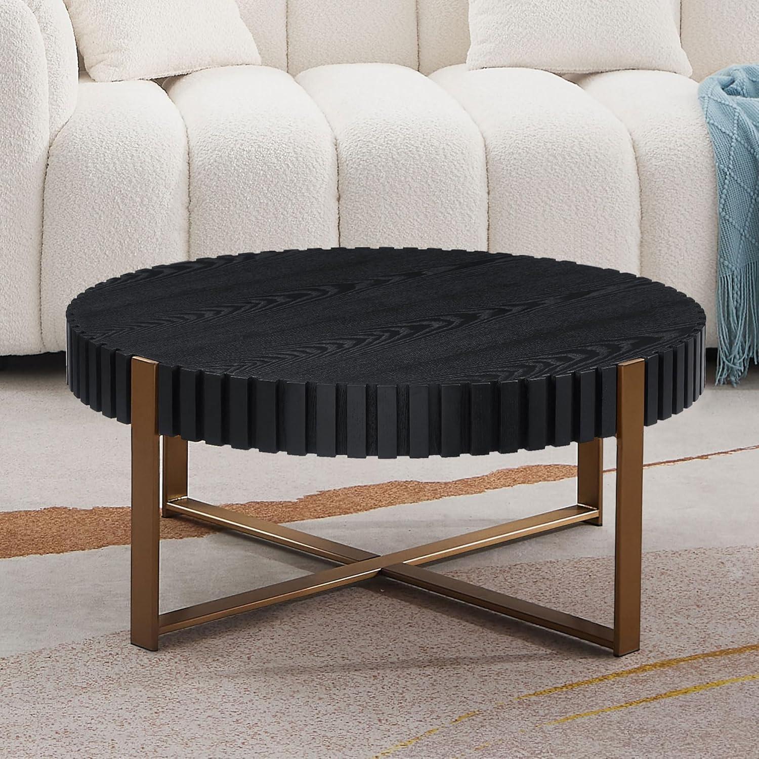 Stanleytown 31.5" MDF Round Coffee Table