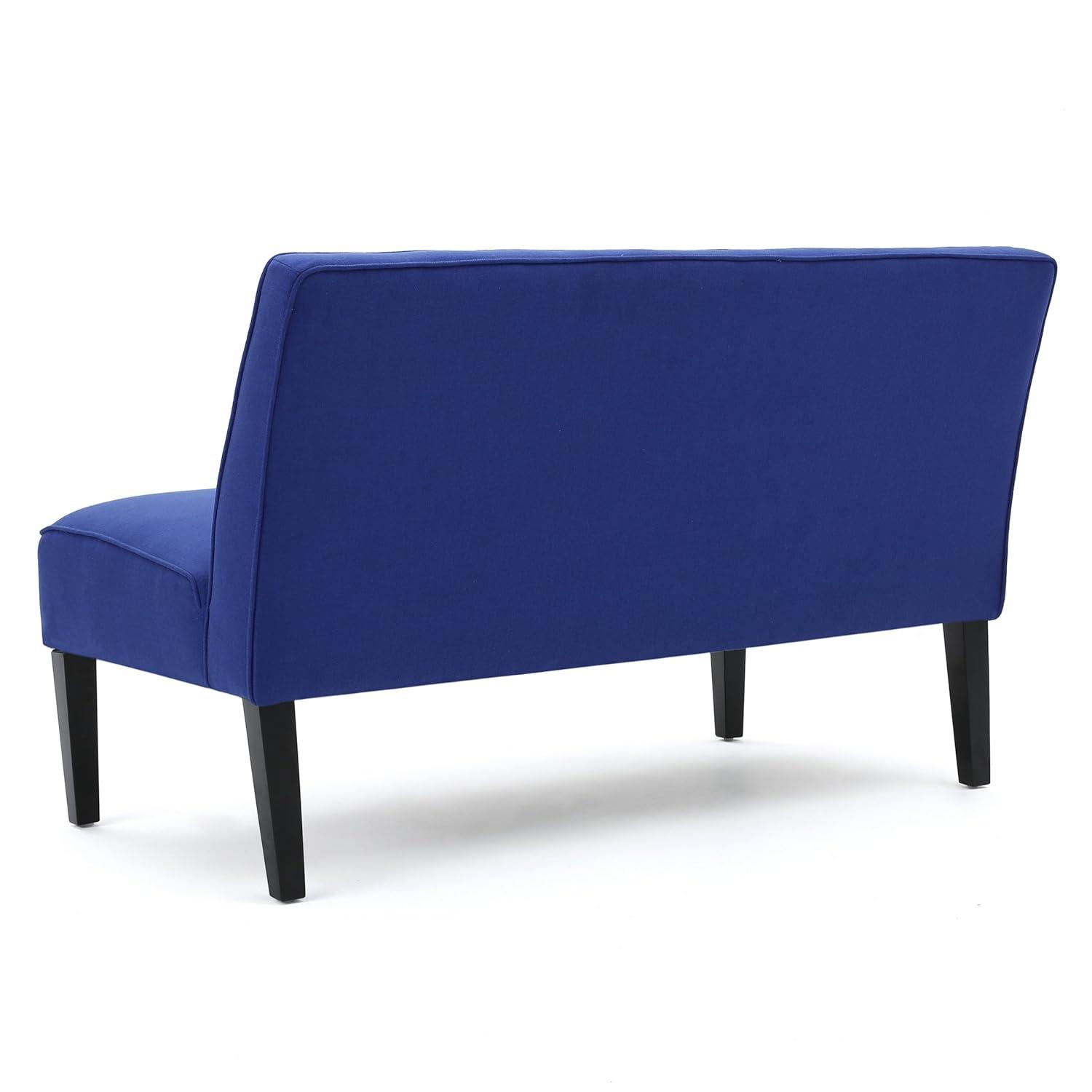 Christopher Knight Home Dejon Loveseat Royal Blue : Upholstered Polyester, Spot Clean, 2-Seater Couch