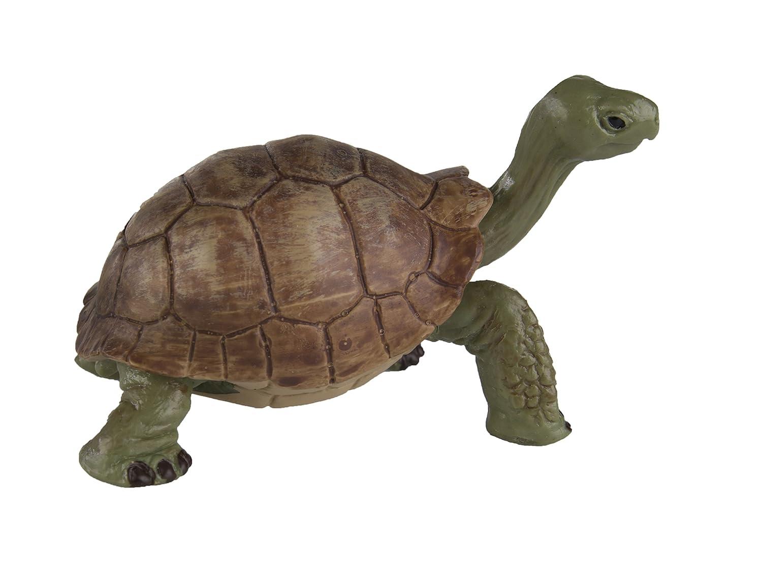 Safari Ltd. Giant Tortoise Figurine - Lifelike 3" Figure - Educational Toy for Boys, Girls, and Kids Ages 3+