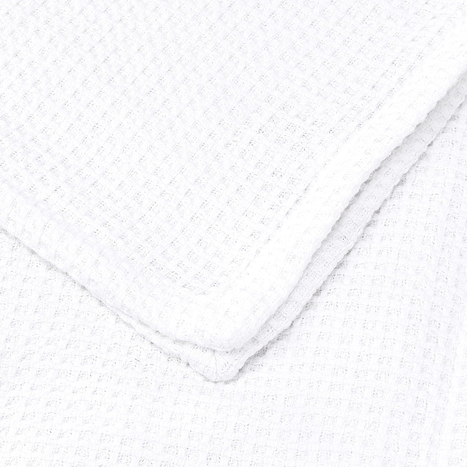 Vera Wang Vera Wang Waffleweave Cotton Blanket