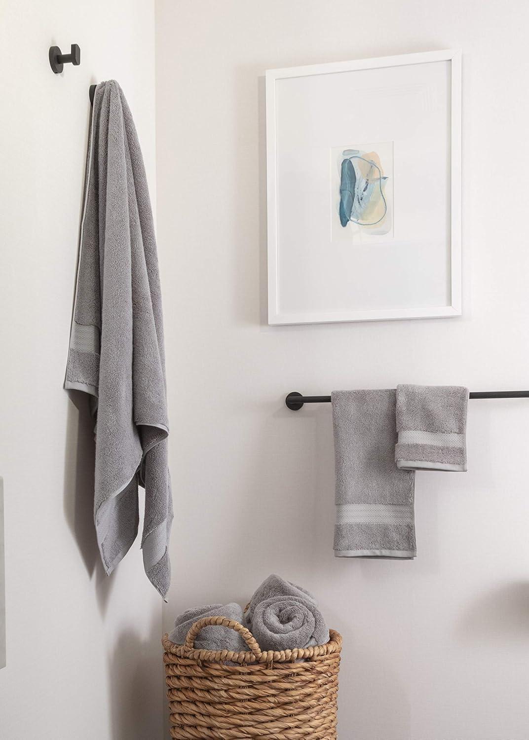 Fabdreams 6 Piece 100% Organic Cotton Towel Set