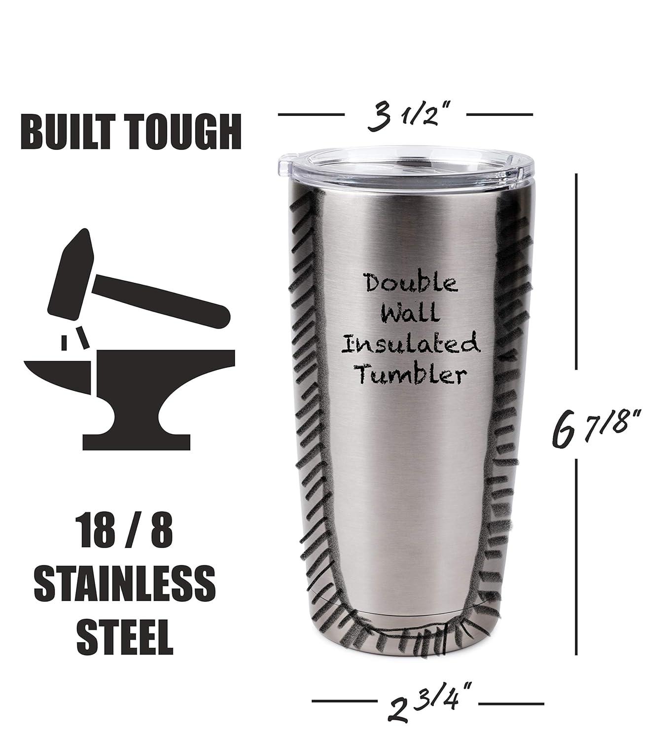 Welsh Corgi SERENGETI 16 Oz. Stainless Steel, Vacuum Insulated Tumbler with Spill Proof Lid - 3D Print - Insulated Travel mug for Hot or Cold Drinks (Welsh Corgi Tumbler)