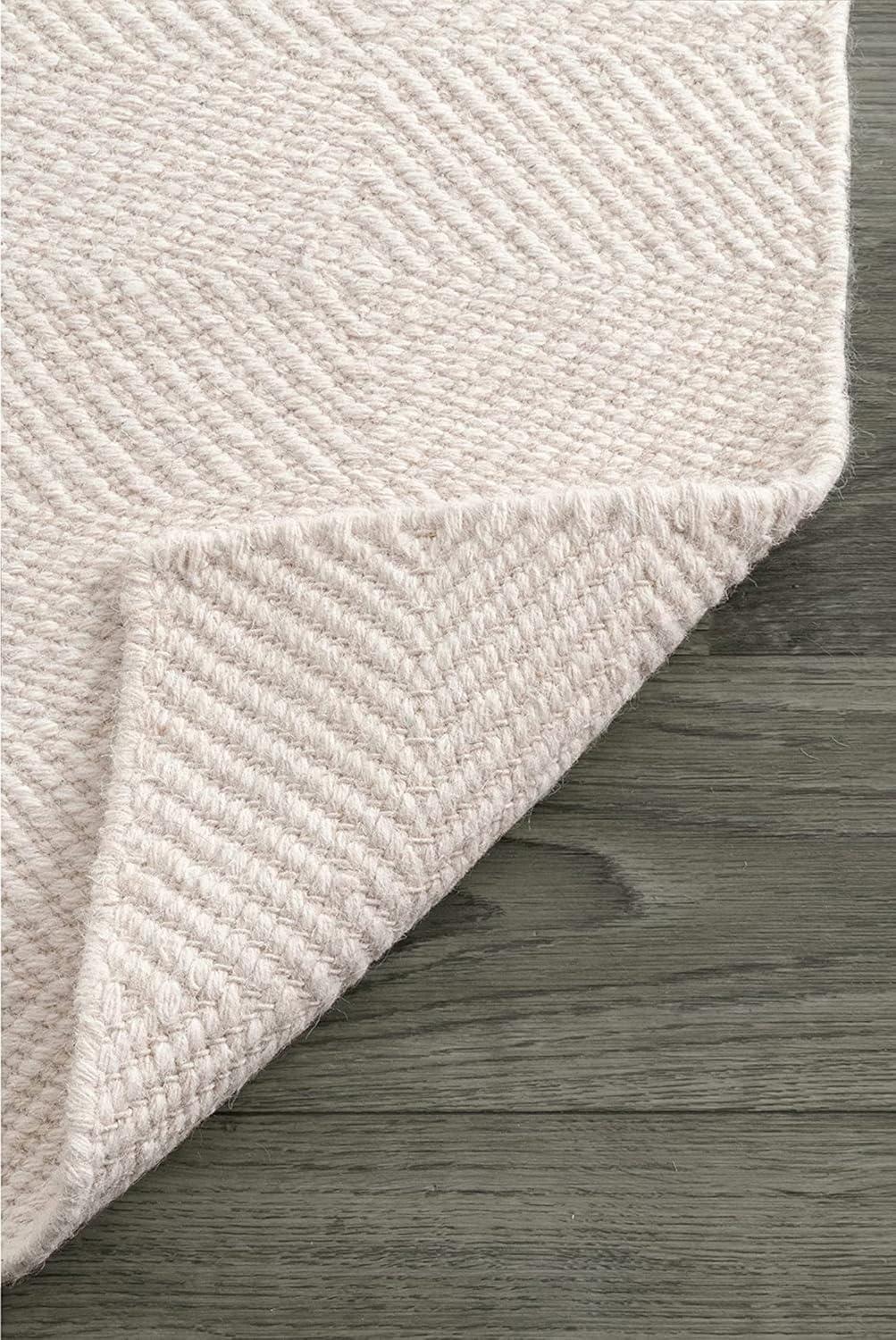 Nuloom Ago Geometric Wool Indoor Area Rug