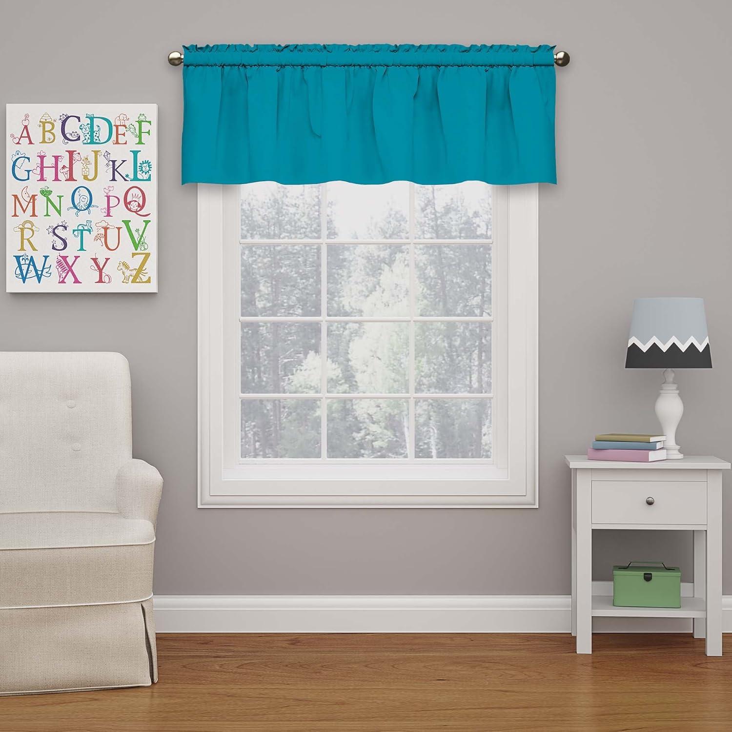 Eclipse Kendall Scalloped 42'' W Window Valance