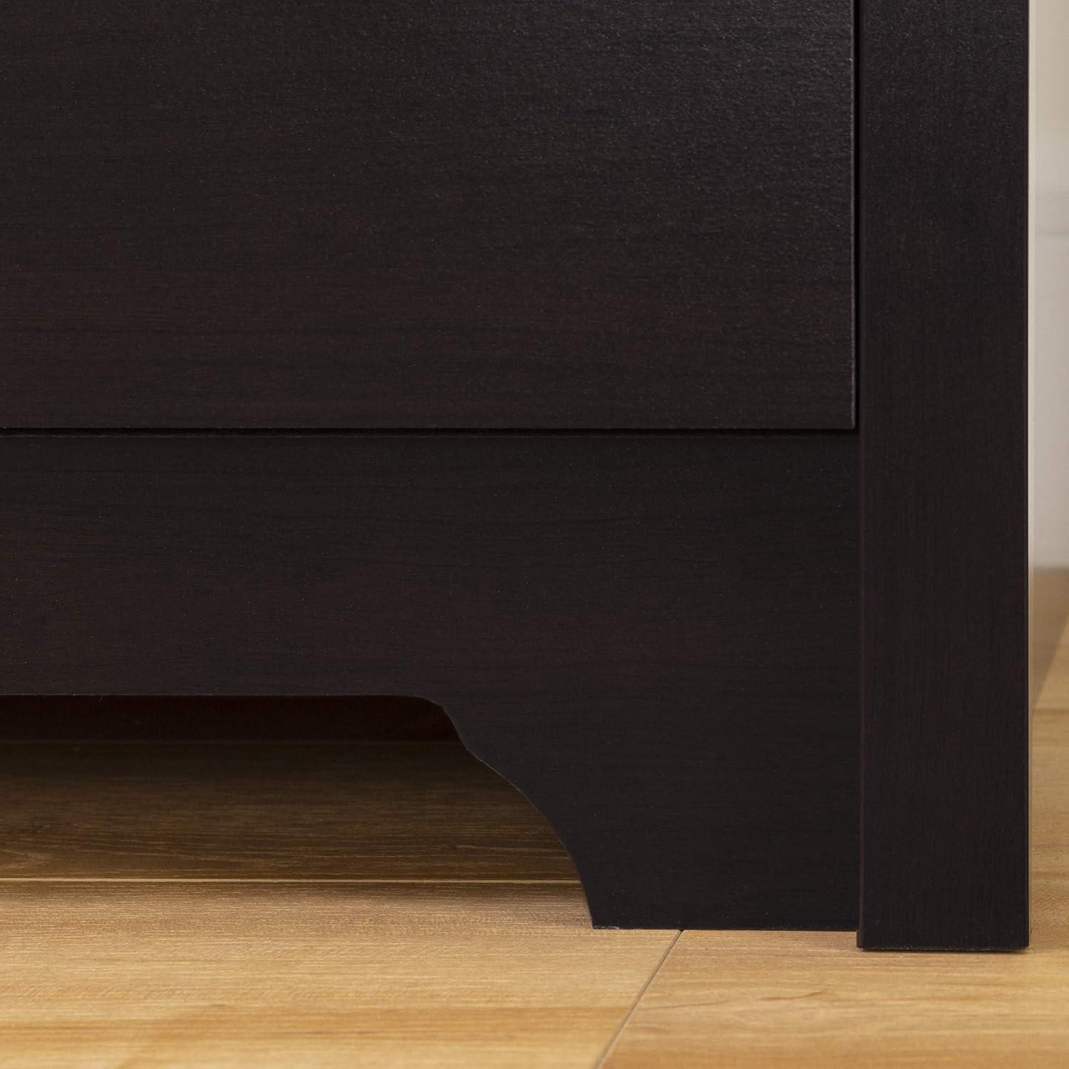 Vito 5-Drawer Chocolate Chest of Drawers