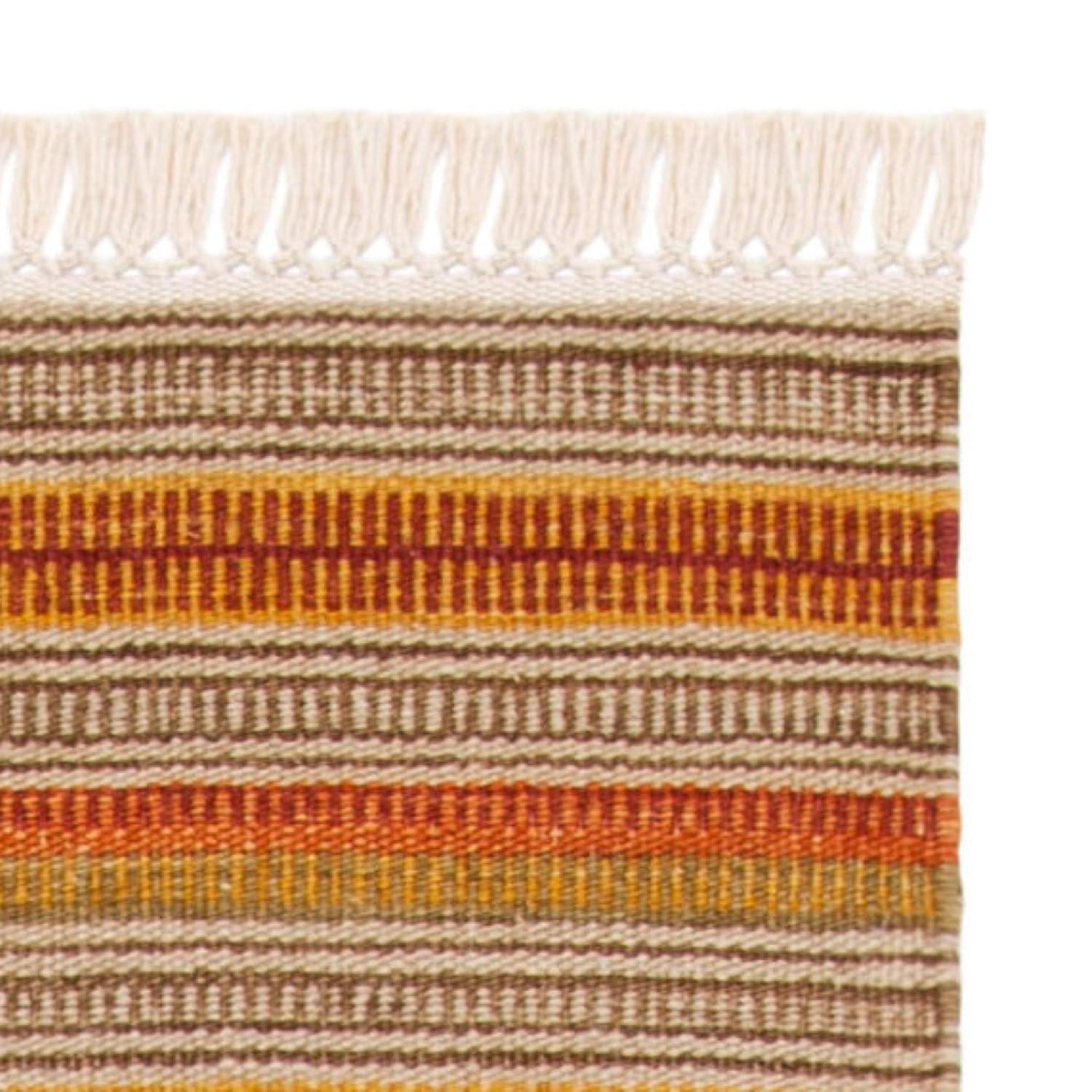 Kilim NVK177 Hand Woven Area Rug - Red/Multi - 6'x9' - Safavieh.