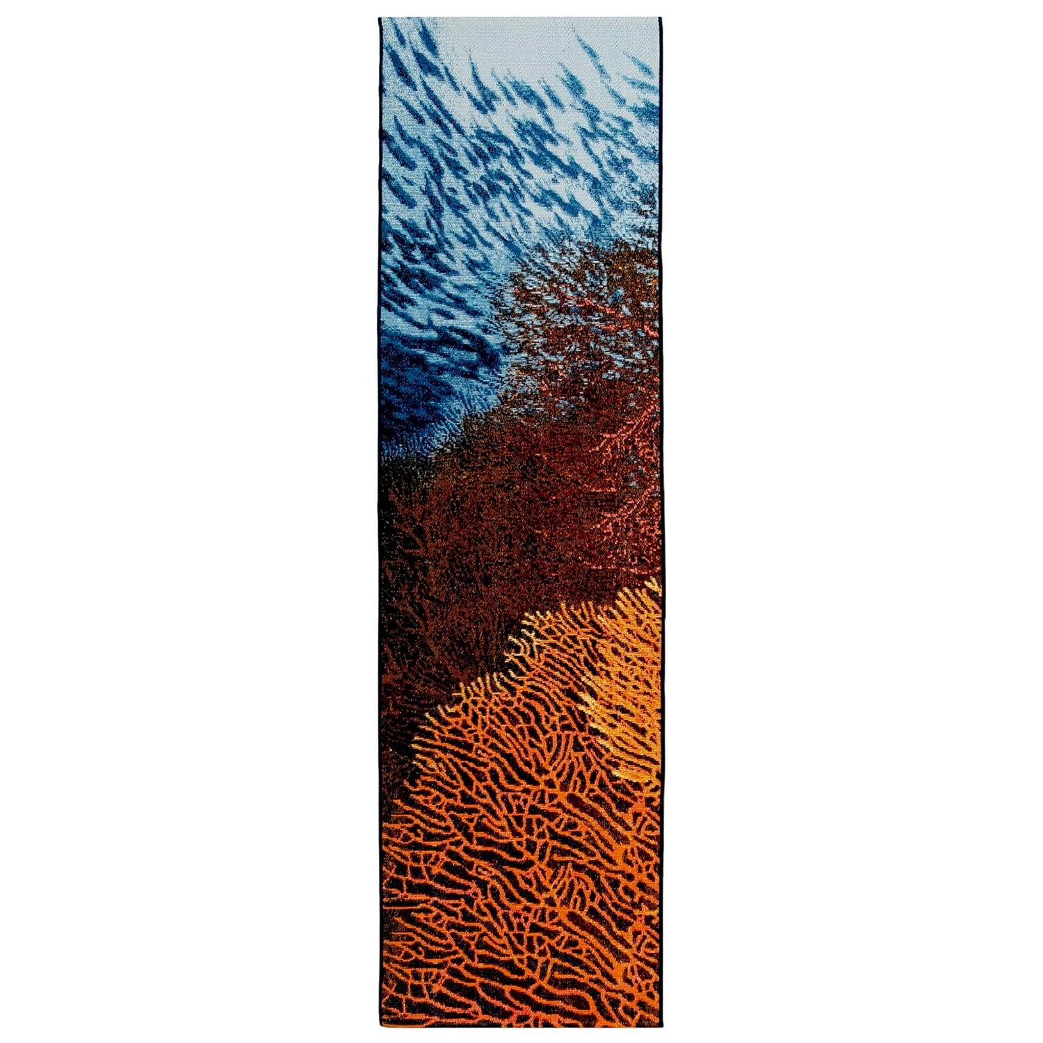 Liora Manne Marina Coral Indoor/Outdoor Rug Ocean 1'11" x 7'6"