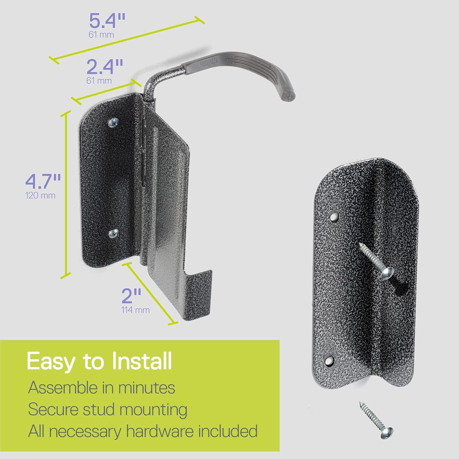 Single Bike Hinge Wall Mount Rack