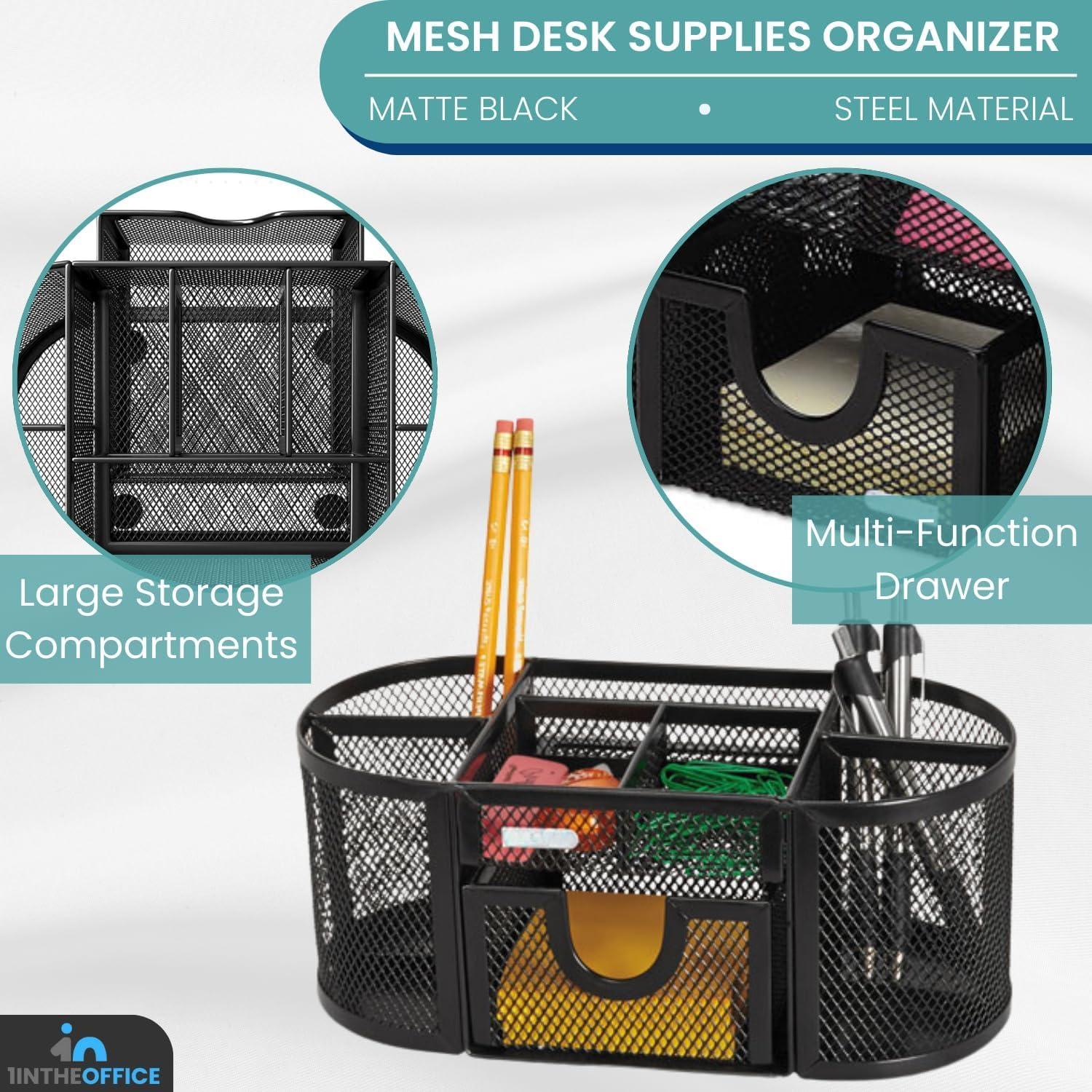 Brenton Studio™ Metro Mesh Organizer, Black